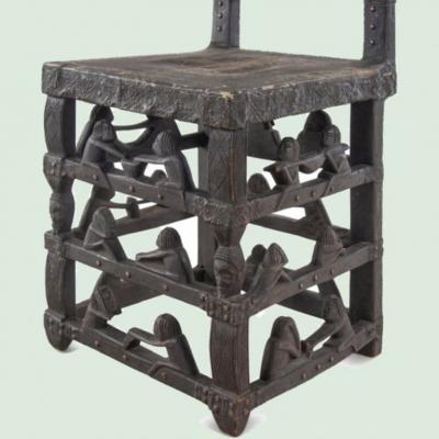 Chowke Wood Chiefs Throne Chair