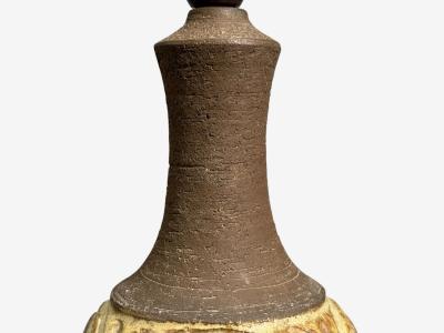 Chris Haslev Table Lamps Stoneware Denmark 1960s