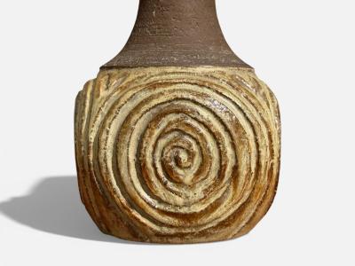 Chris Haslev Table Lamps Stoneware Denmark 1960s