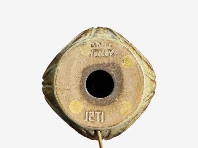 Chris Haslev Table Lamps Stoneware Denmark 1960s