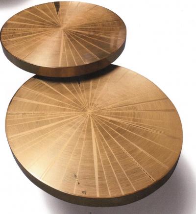 Christian Aime Heckscher The Gemini Cocktail Coffee Tables by Christian Heckscher
