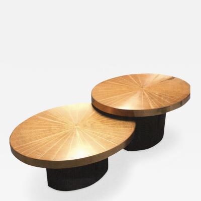 Christian Aime Heckscher The Gemini Cocktail Coffee Tables by Christian Heckscher