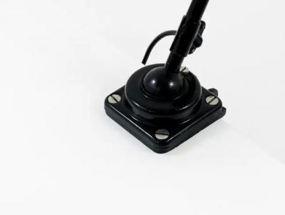 Christian Dell Christian Dell Bauhaus Industrial Table Clamp Wall Lamp Koranda Austria 1930s