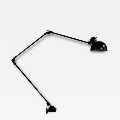 Christian Dell Christian Dell Bauhaus Industrial Table Clamp Wall Lamp Koranda Austria 1930s