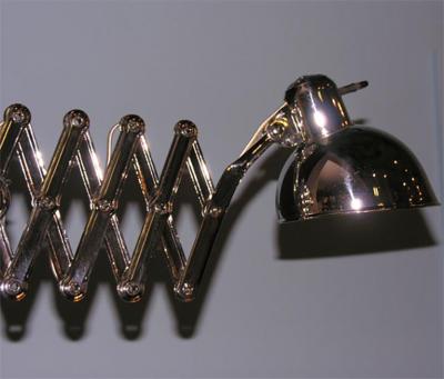 Christian Dell Christian Dell Wall Mounted Scissors Lamp