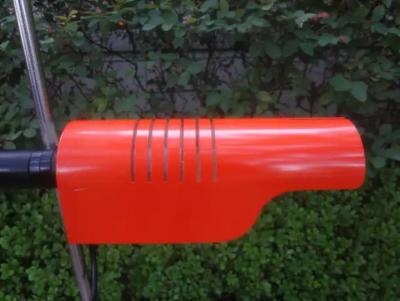 Christian Dell Mid Century Modern Dutch Enameled Metal Desk Lamp