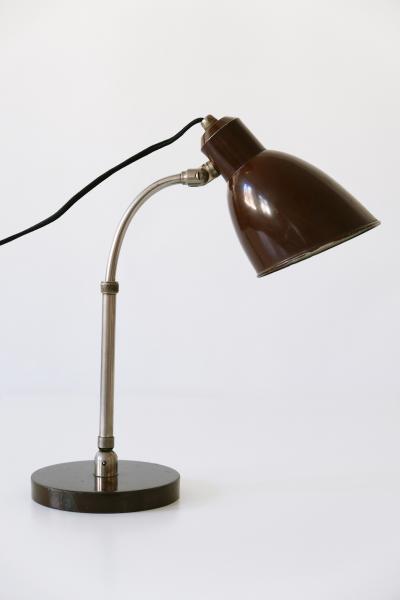Christian Dell Rare Bauhaus Table Lamp Piccolo by Christian Dell for B nte Remmler 1930s