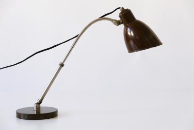 Christian Dell Rare Bauhaus Table Lamp Piccolo by Christian Dell for B nte Remmler 1930s