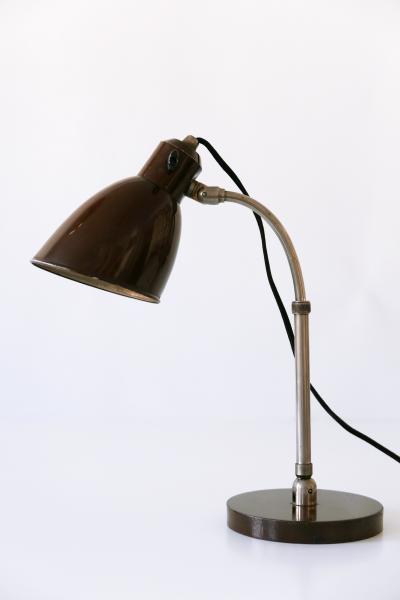 Christian Dell Rare Bauhaus Table Lamp Piccolo by Christian Dell for B nte Remmler 1930s