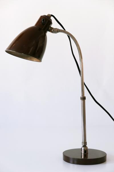 Christian Dell Rare Bauhaus Table Lamp Piccolo by Christian Dell for B nte Remmler 1930s