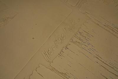 Christian Heckscher Christian Heckscher Brass Etched Coffee Table