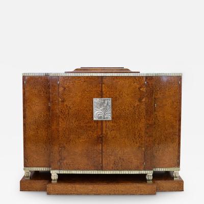 Christian Krass French Art Deco Sideboard in Thuya from Christian Krass in Outstanding Quality