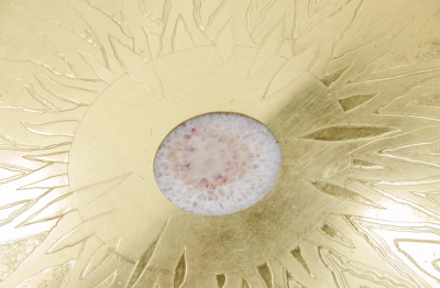 Christian Krekels Etched brass coffee table by Christian Krekels Signed and date 1976 