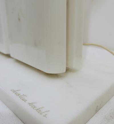 Christian Krekels Mid Century Modern Table Lamp by Christian Krekels