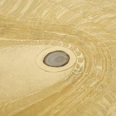 Christian Krekels T 29 Acid Etched Brass Coffee Tables by Christian Krekels