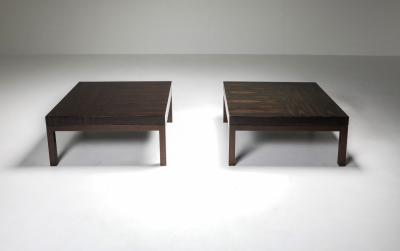 Christian Liaigre Christian Liaigre Coffee Tables in Mahogany 1990s