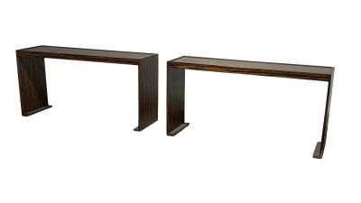Christian Liaigre Christian Liaigre Style Console Table in Macassar Ebony