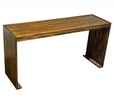 Christian Liaigre Christian Liaigre Style Console Table in Macassar Ebony
