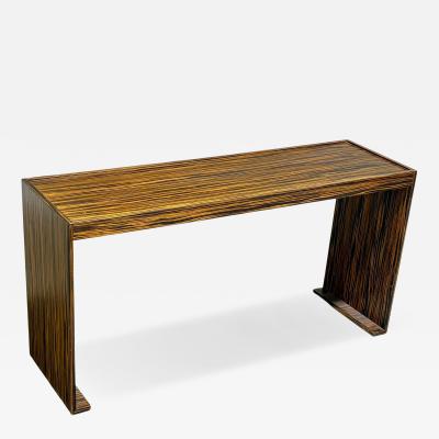 Christian Liaigre Christian Liaigre Style Console Table in Macassar Ebony