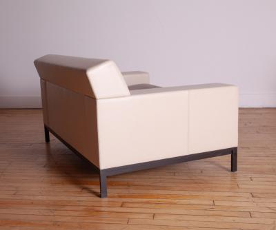 Christian Liaigre Pair of Christian Liaigre Bouddha Club Chairs