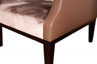 Christian Liaigre Pair of Christian Liaigre Cara bes Armchairs