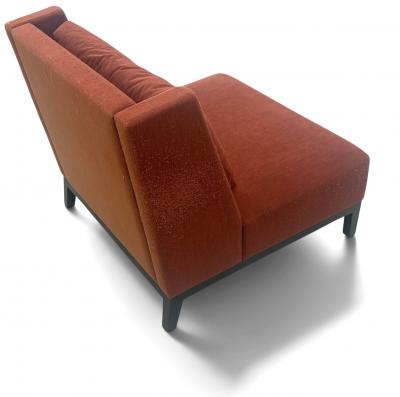 Christian Liaigre Pair of Christian Liaigre Latin Slipper Chairs for Holly Hunt