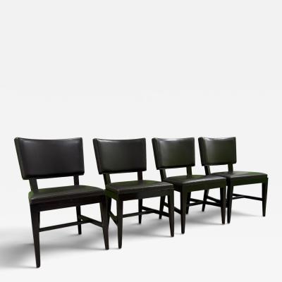 Christian Liaigre Set of 4 Christian Liaigre Harry Dining chairs 2010s
