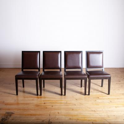 Christian Liaigre Set of 8 Christian Liaigre Louis XVI Chairs