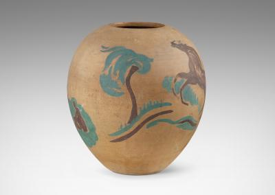 Christian Schollert Monumental vase by Christian Schollert