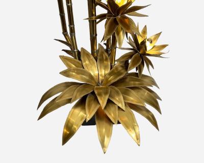 Christian Techoueyres Large Agave floor lamp attributed to Christian Techoueyres France circa 1970
