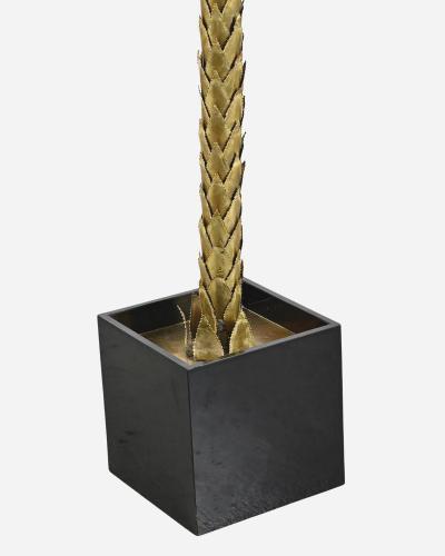 Christian Techoueyres Large palmtree floor lamp by Christian Techoueyres Jansen France circa 1970