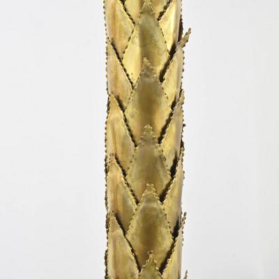 Christian Techoueyres Large palmtree floor lamp by Christian Techoueyres Jansen France circa 1970