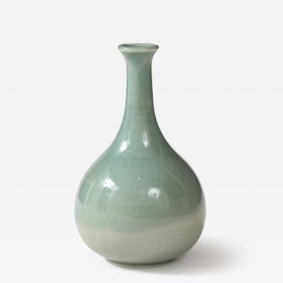 Christiane Perrochon Cloud Green Medium Round Bottle Vase