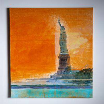 Christiane Wachter b 1966 Statue of Liberty 2024