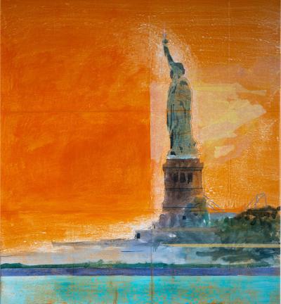 Christiane Wachter b 1966 Statue of Liberty 2024