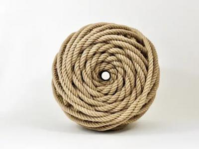 Christien Meindersma Flax Ottoman Rope Stool Pouf Tabouret by Christien Meindersma Netherlands