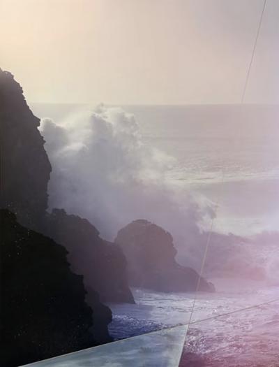 Christine Flynn Pink Waves Waves