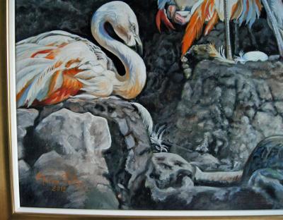 Christine Pultz Concerto di Fenicotteri