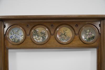 Christopher Dresser Dr C Dresser Barnard Bishop Barnard A rare Aesthetic Movement fireplace 