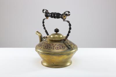 Christopher Dresser Dr C Dresser for Benham Froud a Rare Brass Copper Teapot