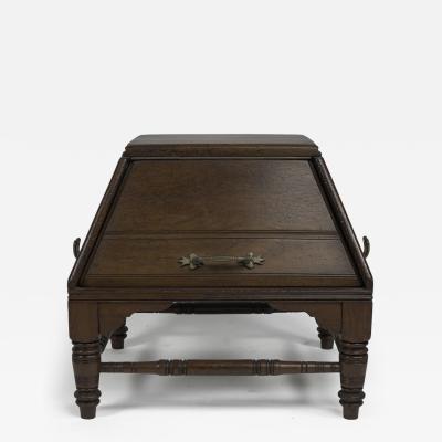 Christopher Dresser Dr C Dresser for Benham and Froud A Scarce Aesthetic Movement Oak Coal Box 