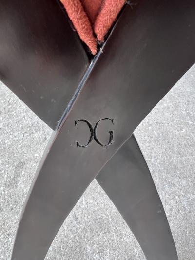 Christopher Guy FANCY SUITE OF FOUR MODERN DINING CHAIRS