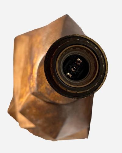 Christopher Guy Large carved wooden lamp base Ed Christopher Guy Java Indonesia circa 2000