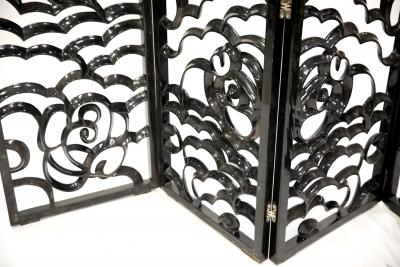 Christopher Guy Large four leaf folding screen Camelia Christopher Guy Indonesia circa 2010