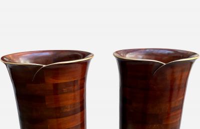Christopher Guy Pair of monumental vases Christopher Guy Indonesia circa 2000