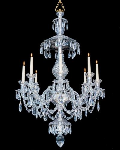 Christopher Haedy A FINE GEORGE III CHANDELIER BY CHRISTOPHER HEADY