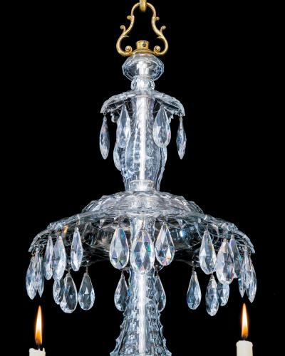 Christopher Haedy A FINE GEORGE III CHANDELIER BY CHRISTOPHER HEADY