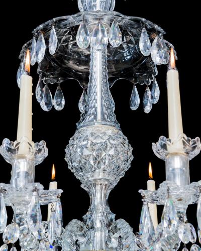 Christopher Haedy A FINE GEORGE III CHANDELIER BY CHRISTOPHER HEADY