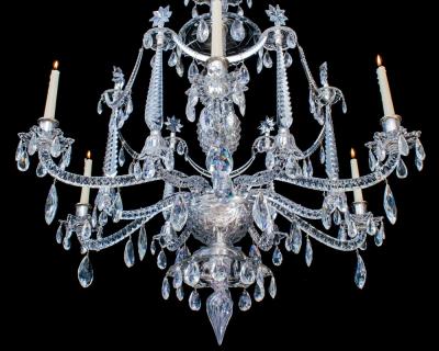 Christopher Haedy A HIGHLY IMPORTANT GEORGE III PERIOD CHANDELIER BY CHRISTOPHER HAEDY