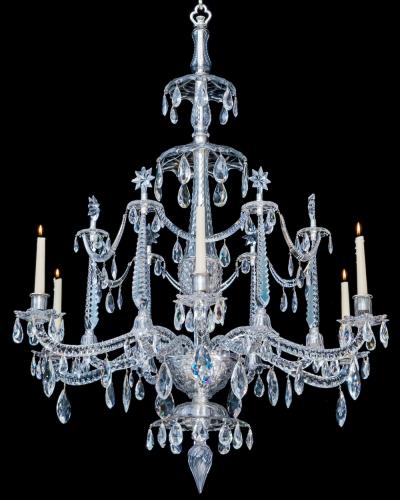 Christopher Haedy A HIGHLY IMPORTANT GEORGE III PERIOD CHANDELIER BY CHRISTOPHER HAEDY